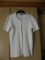 Wit katoenen college kabel vest LANABY'S LEON M goede staat, Kleding | Dames, Maat 38/40 (M), Wit, Ophalen of Verzenden, Lanaby's