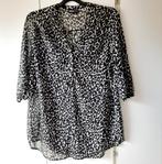 TRANSPARANTE TIJGERPRINT BLOUSE 46, Overige kleuren, Blouse of Tuniek, Ophalen of Verzenden, Zo goed als nieuw