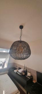 Zwarte Draad Hanglamp Light&living, Huis en Inrichting, Lampen | Hanglampen, Ophalen of Verzenden, Zo goed als nieuw, Metaal, Modern