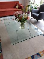 glazen salontafel, Huis en Inrichting, Tafels | Salontafels, 50 tot 100 cm, Minder dan 50 cm, Glas, 150 tot 200 cm