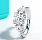 Dames ring Liora Soléa 4,25 ct - 925 zilver - Diverse maten, Beyondthepaintingstudio@gmail.com, Nieuw, 17 tot 18, Met edelsteen