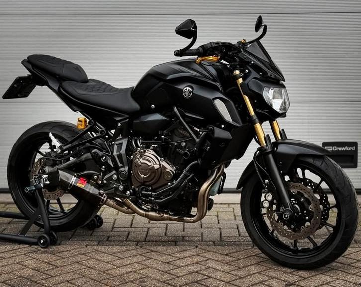Yamaha MT-07 2019 Akrapovic, Motoren, Motoren | Yamaha, Particulier, Naked bike, meer dan 35 kW, 2 cilinders, Motorrijbewijs A