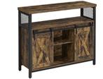 Kast met Deuren Zwart - 100x33x80 cm, Ophalen, 25 tot 50 cm, Metaal, 50 tot 100 cm