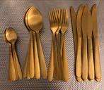 Gouden Bestekset - Elegant Design, Huis en Inrichting, Keuken | Bestek, Ophalen of Verzenden, Gebruikt, Rvs of Chroom, Bestekset