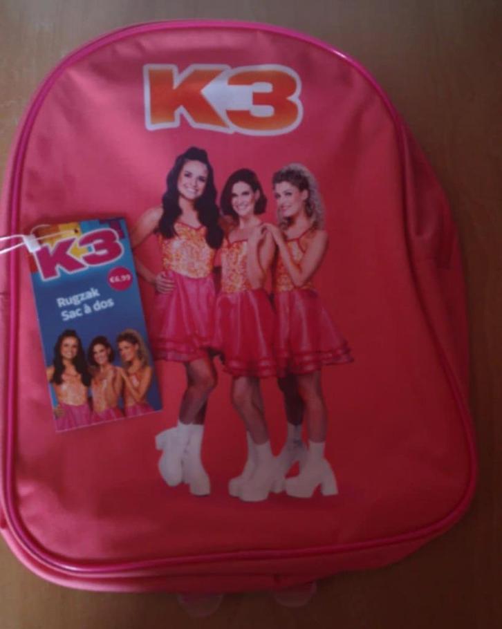 Nieuwe K3 Rugtas, Sieraden, Tassen en Uiterlijk, Tassen | Rugtassen, Nieuw, Overige merken, 25 tot 40 cm, Ophalen of Verzenden