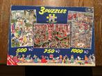 3x Jan van Haasteren (500, 750, 1000) - ruilen kan ook!, Hobby en Vrije tijd, Denksport en Puzzels, Ophalen of Verzenden, 500 t/m 1500 stukjes