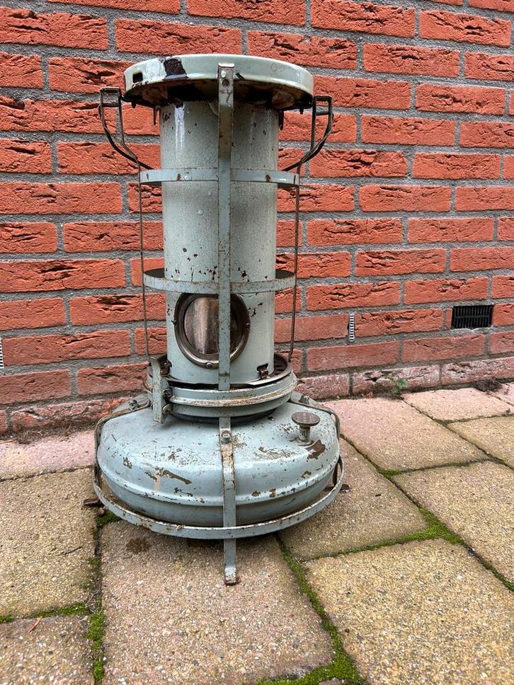 Oliekachel - Vintage Verwarming, Huis en Inrichting, Kachels, Gebruikt, Vrijstaand, Oliekachel, Overige brandstoffen, Ophalen