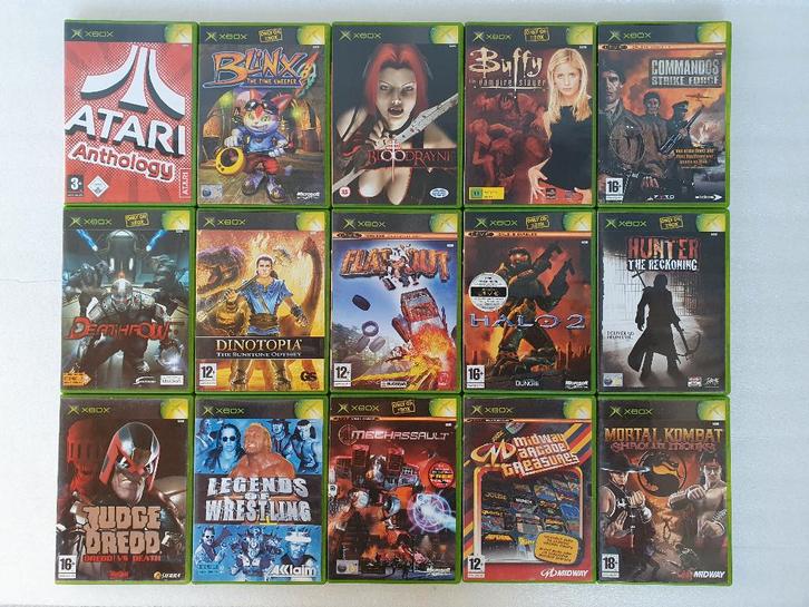 Xbox Original games, Spelcomputers en Games, Games | Xbox Original, Gebruikt, 1 speler, Vanaf 3 jaar, Ophalen of Verzenden