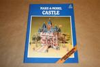 Make-a-model Castle. Bouwplaat-boek., Ophalen of Verzenden, Gelezen, Tekenen en Schilderen