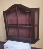 Prachtig Antieke Zilver & Porselein Hang-Vitrine Kastje, Ophalen