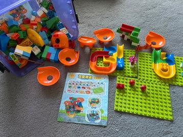Knikkerbaan Blokjes - Duplo Compatible beschikbaar voor biedingen