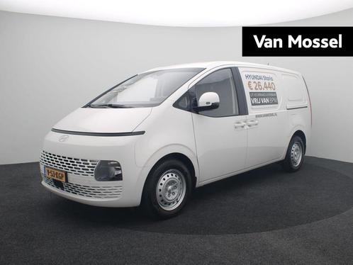 Hyundai Staria 1.6 T-GDI HEV | 3 zitplaatsen | Prijs ex BPM, Auto's, Bestelauto's, Bedrijf, Te koop, ABS, Achteruitrijcamera, Adaptive Cruise Control