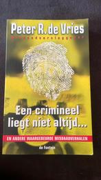 P.R. de Vries - Een crimineel liegt niet altijd ..., P.R. de Vries, Ophalen of Verzenden, Zo goed als nieuw, Nederland