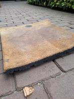 GRATIS 9 x rubber tuintegels ca. 50 x 50 GRATIS, Ophalen, Gebruikt, Overige materialen