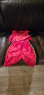 Zwarte Piet Pak 1x Kids + Groene kap- Maat 122/128, Kinderen en Baby's, Carnavalskleding en Verkleedspullen, Ophalen of Verzenden