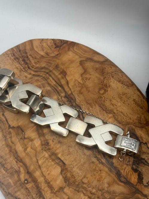 “RABAN XL” Buddha to Buddha 22,5cm maat: F, F+, Sieraden, Tassen en Uiterlijk, Armbanden, Zo goed als nieuw, Zilver, Zilver, Ophalen of Verzenden