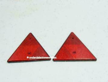 driehoek reflector rood