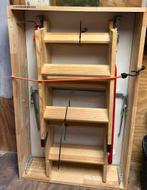 HOUTEN VLIZOTRAP, Doe-het-zelf en Verbouw, Ladders en Trappen, Ophalen, Zo goed als nieuw, 2 tot 4 meter