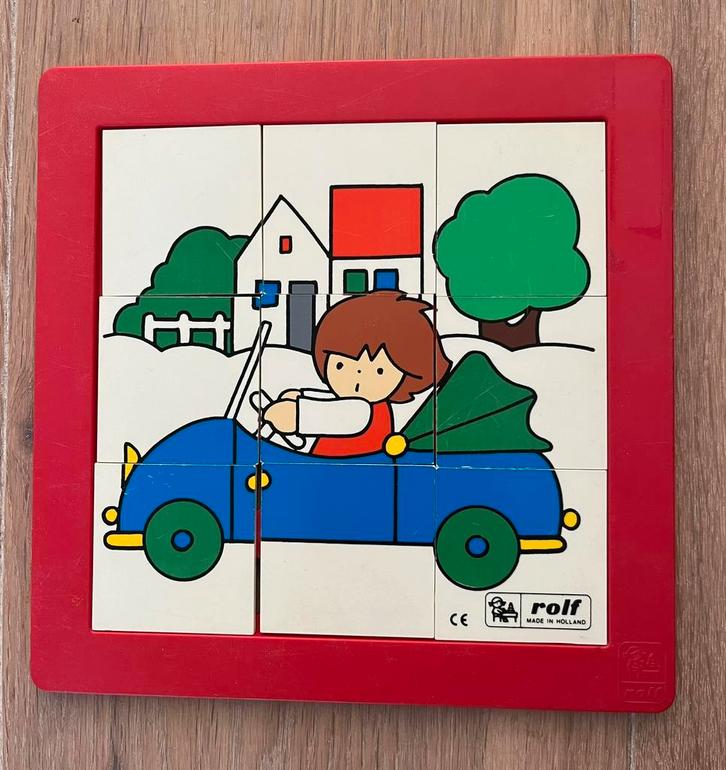 Vintage educo puzzels 7x, Kinderen en Baby's, Speelgoed | Kinderpuzzels, Zo goed als nieuw, Ophalen of Verzenden