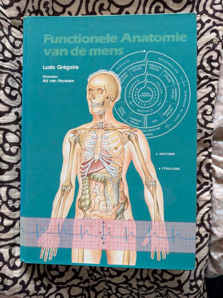 Functionele Anatomie van de Mens - Grégoire, Boeken, Studieboeken en Cursussen, Gelezen, HBO, Beta, Ophalen of Verzenden