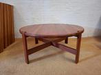 Vintage teak salontafel coffeetable Niels Bach tafel design, Ophalen, 100 tot 150 cm, Teakhout, Vintage mid century design jaren 60 70