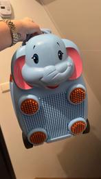 Kinder koffer olifant, Sieraden, Tassen en Uiterlijk, Koffers, Ophalen, Hard kunststof, Nieuw, Minder dan 50 cm