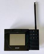 Vintage portable SHARP TV model C-315S, Audio, Tv en Foto, Vintage Televisies, Sharp, Gebruikt, Ophalen of Verzenden, Minder dan 40 cm