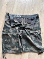 G-Star Raw Camouflage Korte Broek Maat 36, Ophalen, Gedragen, Maat 46 (S) of kleiner, Groen