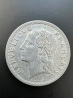 Frankrijk 5 Francs 1949, Postzegels en Munten, Munten | Europa | Niet-Euromunten, Ophalen of Verzenden, Frankrijk, Losse munt