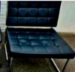 Bankje stoel, Ophalen, Gebruikt, Zwart, Eén