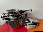 Meisterkoch Creation Solingen Pannenset RVS, Huis en Inrichting, Ophalen, Gebruikt, Keramische plaat, Pannenset
