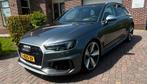 Audi RS4 2.9 Tfsi 450pk Tiptronic Quattro 2018 Grijs KOOPJE!, Auto's, Automaat, 101 €/maand, Zwart, USB