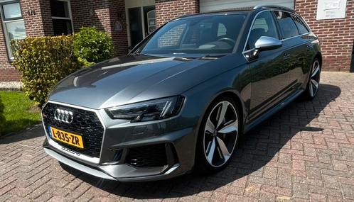Audi RS4 2.9 Tfsi 450pk Tiptronic Quattro 2018 Grijs KOOPJE!, Auto's, Audi, Particulier, RS4, 4x4, ABS, Achteruitrijcamera, Adaptieve lichten