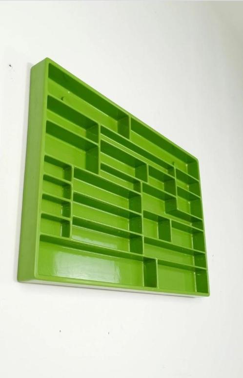 Vintage spaceage wandrek jaren 70, Huis en Inrichting, Woonaccessoires | Wandplanken en Boekenplanken, Gebruikt, Ophalen