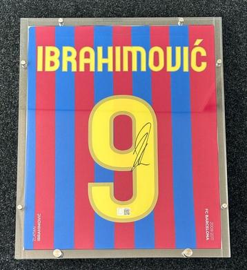 Gesigneerd FC Barcelona shirt door Ibrahimovic beschikbaar voor biedingen