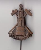 Mijnwerker speldje Valkenburg Mijnlamp Hamer, Verzamelen, Speldjes, Pins en Buttons, Gebruikt, Niet vindbaar, Niet vindbaar, Speldje of Pin