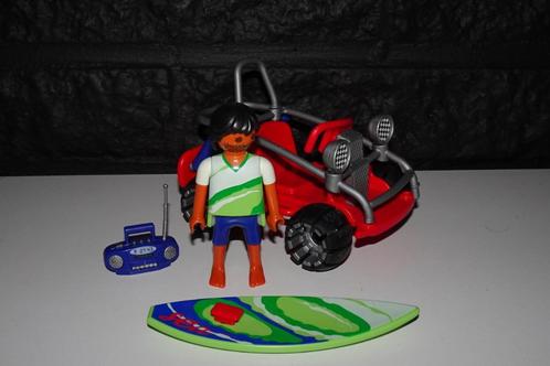 08 - Sport surfer met strandbuggy 4863, Kinderen en Baby's, Speelgoed | Playmobil, Gebruikt, Ophalen of Verzenden