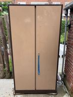 Robust lockerkast van metaal 194x+100x40cm met slot, Gebruikt, Metaal, 25 tot 50 cm, 50 tot 100 cm