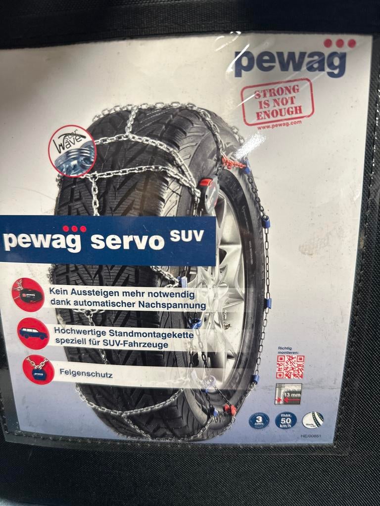 Pewag sneeuwkettingen Servo SUV RSV77, Auto diversen, Sneeuwkettingen, Ophalen of Verzenden, Nieuw