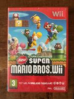 New super mario bros wii, Spelcomputers en Games, Games | Nintendo Wii U, Ophalen of Verzenden, Zo goed als nieuw, Platform, 3 spelers of meer