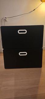Ikea stuva nachtkastje, Ophalen, Gebruikt, 1 of 2 laden, 50 tot 100 cm