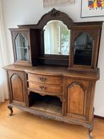Antieke buffetkast - donkerbruin - Castricum, Antiek en Kunst, Ophalen