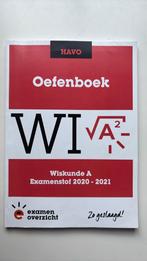 ExamenOverzicht - Oefenboek Examenstof Wiskunde A HAVO, Ophalen of Verzenden, Nederlands, Overige niveaus, ExamenOverzicht