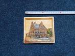 Tegel raadhuis Klundert, Antiek en Kunst, Antiek | Wandborden en Tegels, Ophalen of Verzenden