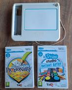 Wii U-Draw met 2 games uDraw Studio en Pictionary, Puzzel en Educatief, 1 speler, Ophalen of Verzenden, Zo goed als nieuw