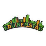 Embleem Kruikenstad Rugembleem Skyline, Ophalen of Verzenden