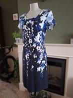 Betty Barclay mooie blauw witte jurk M 38 Gratis Verzenden, Maat 38/40 (M), Betty Barclay, Knielengte, Gedragen