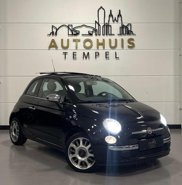 Fiat 500 1.2 Lounge Automaat Nap Airco Panoramadak Bluetooth beschikbaar voor biedingen