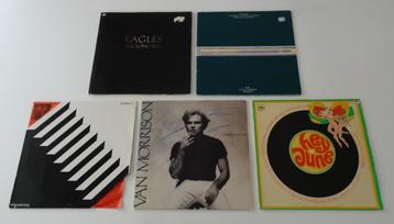 12 Rock Vinyl uit de Jaren 70 / 80 / 90 beschikbaar voor biedingen