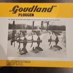 Goudland Ploeg - oude brochure!, Ophalen of Verzenden, Zo goed als nieuw